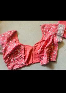 Saree With Stiched Blouse