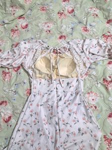 Floral Print Mini Dress