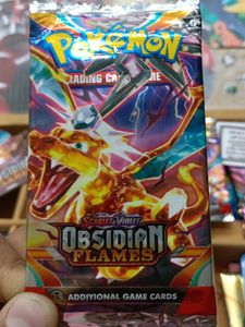 Obsidian Flames Pokemon Card Pack God Pac