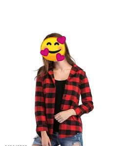Red & Black Plaid Flannel Shirt.Unused.