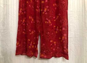 Cato Red Printed Palazzo Pant