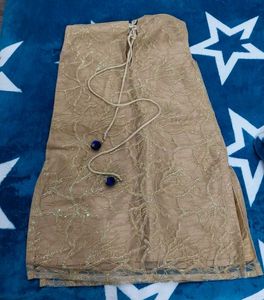 Gold Embellished Tunic Top