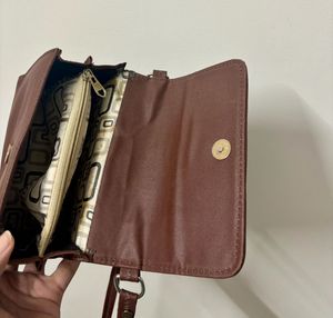 Freebie Brown Crossbody Bag