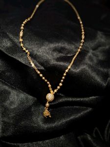 Gold Beaded Necklace