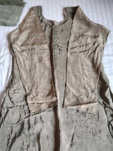 kurti plazzo dupatta set