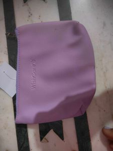 Lilac Zipper Pouch