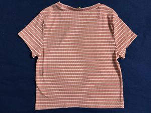 Striped Ribbed Tee