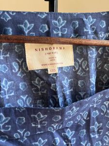 Nishorama corset back kurti