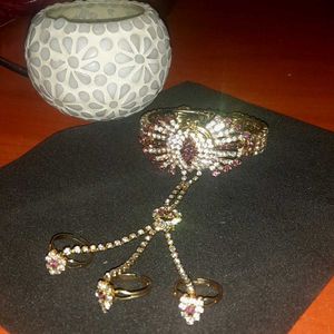 Elegant Hand Chain Bracelet