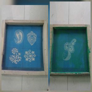 Screen printing board patterns
