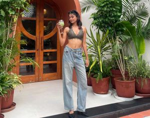 Straight Pants Denim