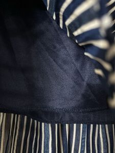 Blue Crushed Top