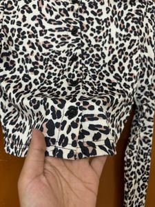 Urbanic Leopard New Crop Top