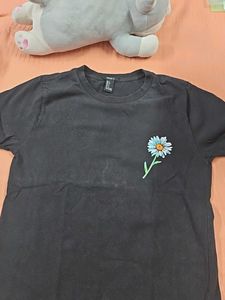 Black Casual Tshirt