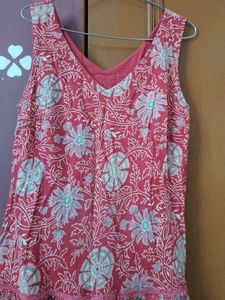 Elegant Boho Floral Cotton Dress