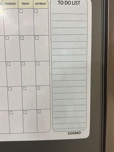 Solmo Calendar Whiteboard
