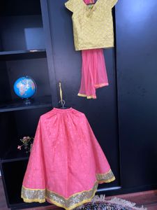Lehanga Choli For Kids Of 5th 6th