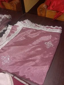 Elegant Lavender Pakistani Suit