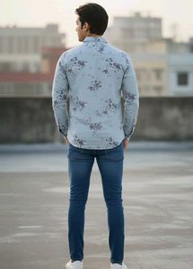 Floral Mens Shirt, Formal Wear