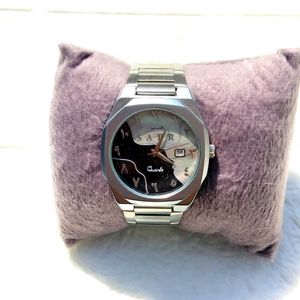 analog Stylish Silver Watch