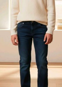 Dark Wash Denim Jeans