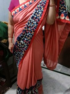 Thread Work Party Wear Saree