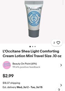 Shea Light Comforting Face Cream