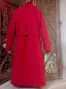Oxxo Branded Long Jacket With Waist Belt