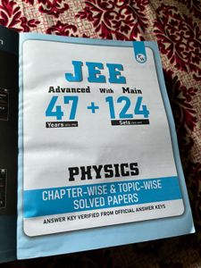 JEE Advanced Physics Solved Papers