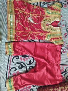 New Net Khada Dupatta With bangles Set