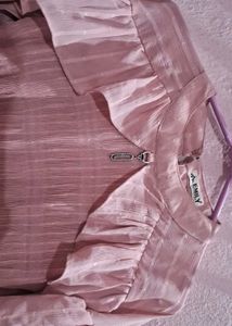 Soft Pink Feminine Top