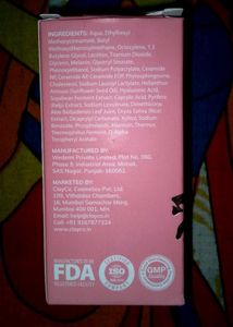 Clay co Sunglaze water gel sunscreen