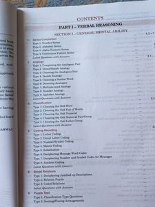 Verbal And Non-Verbal Reasoning Book Rs Aggarwal