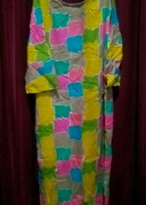 Colorful Patchwork Kurti