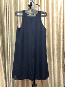 Navy Sleeveless Dress