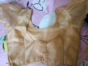 Organza Puff Sleeve Boluse