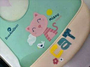 Star and Daisy Silicon Cute Cat Bib