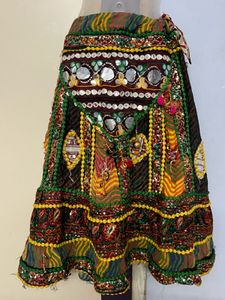 Navratri Ethnic Embroidered Skirt
