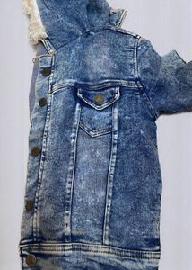 Hooded Denim Jacket