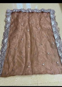 Mauve - Embroidered Kurta Set (kurta + dupatta )