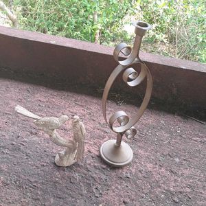 2 Metal Showpieces