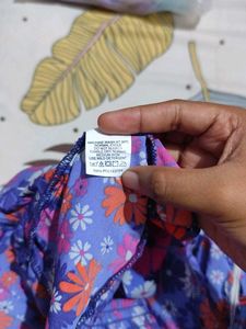 Floral Print Crop Top