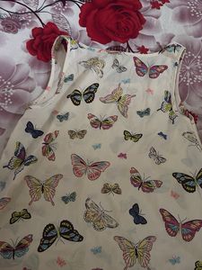 Butterfly Print Tank Top