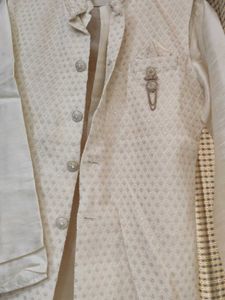 Elegant Cream Ethnic Set