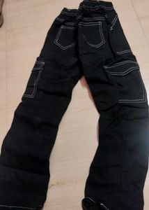Black Jeans Cargo Pants