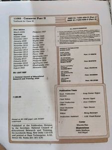 Chemistry Part II Class XI