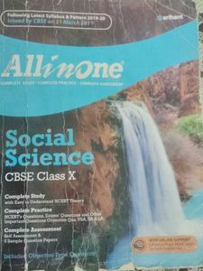 All In One Social Science -arihant (10th Cbse)