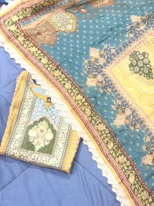 Elegant Dress Material heavy Kurti &amp; Dupatta