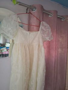 Elegant Puff Sleeve Mini Dress