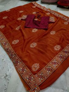 Saree With Blouse Just Buy An Happy 😍